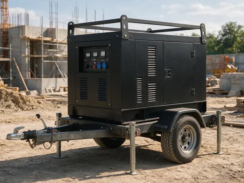 Najam agregata 60 kVA, tihi