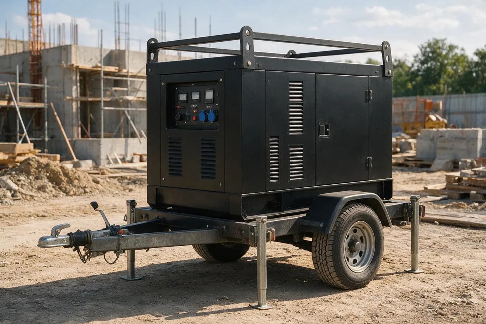 Najam agregata 60 kVA, tihi