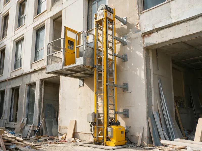 Građevinsko dizalo za materijal, 500 kg