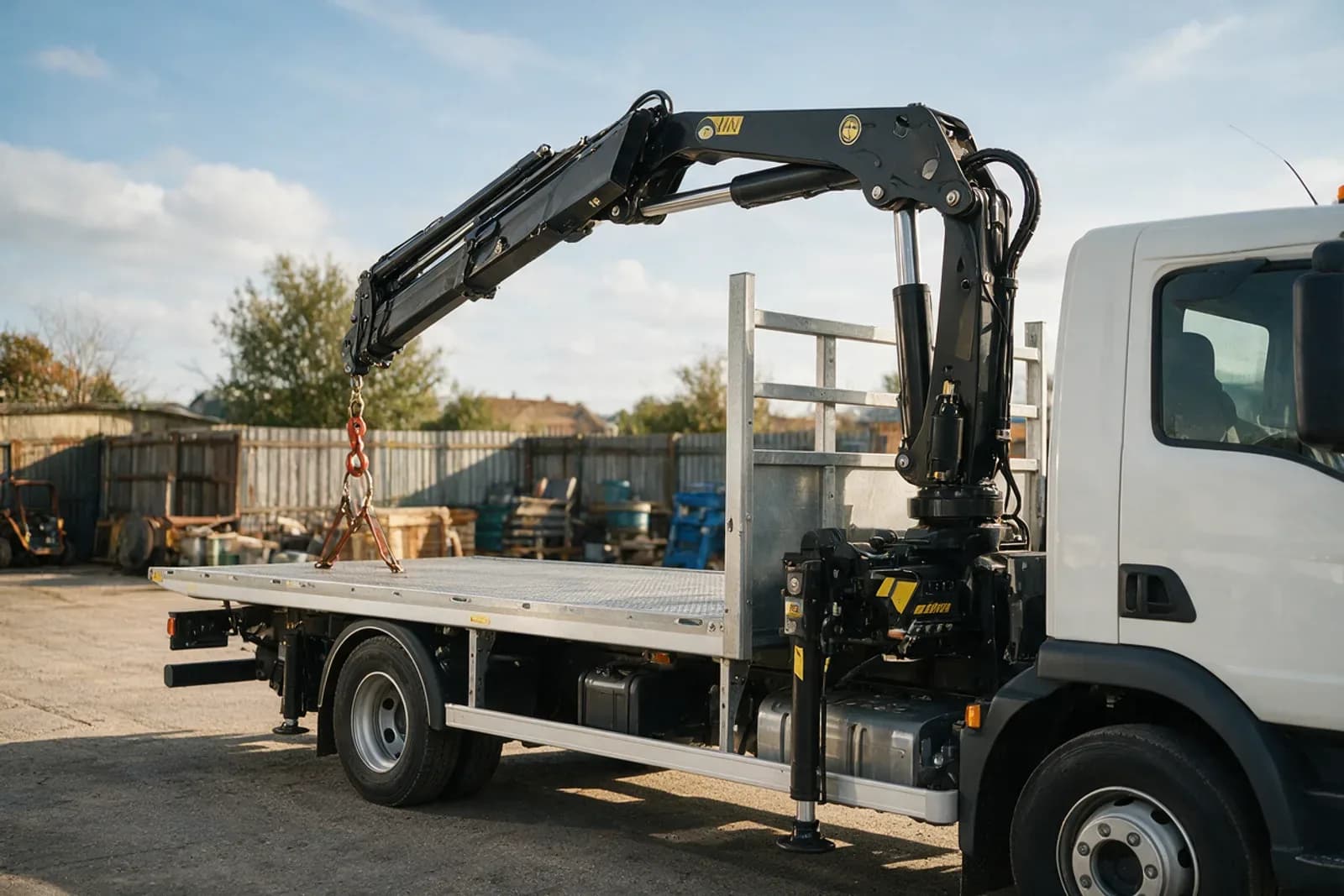 Hiab 166 dizalica s kamiona, daljinski