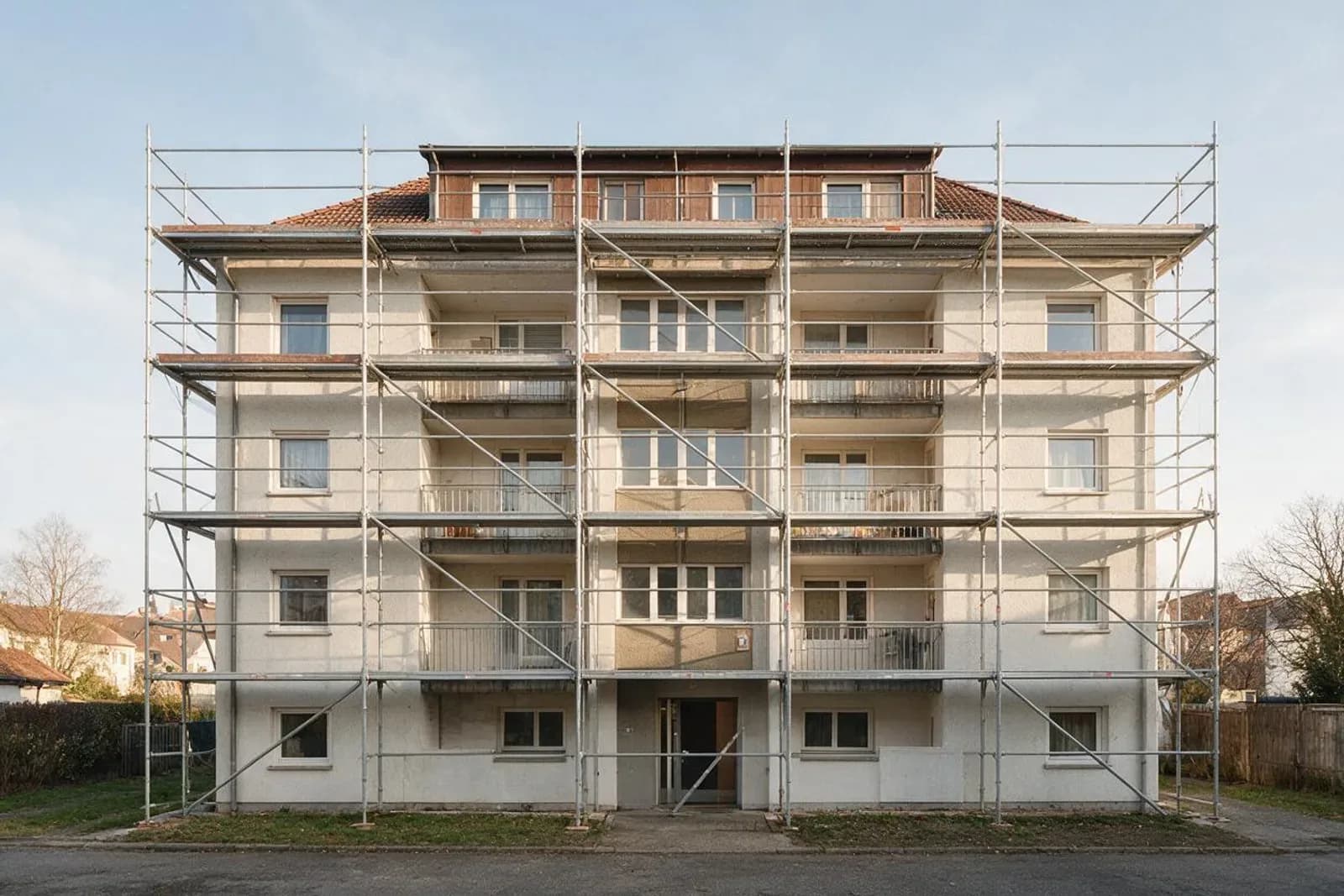 Fasadna skela Layher, 400 m²