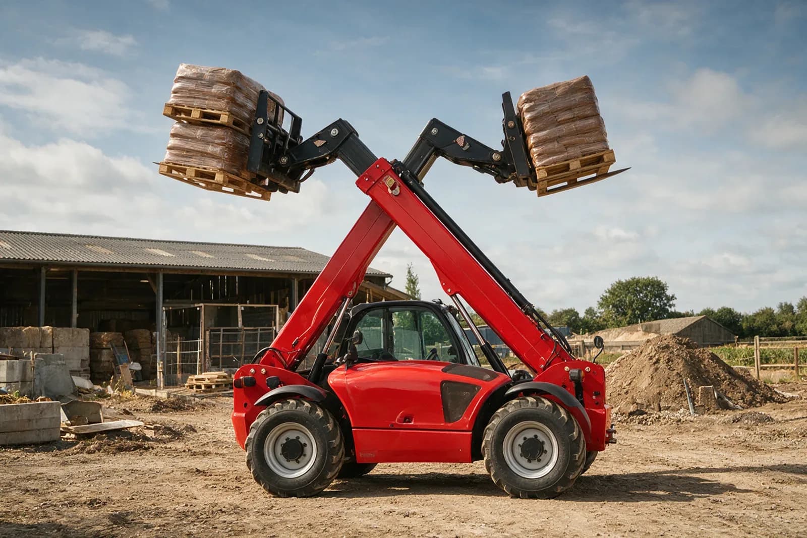 Manitou MT 1440, 14 m, 4 t