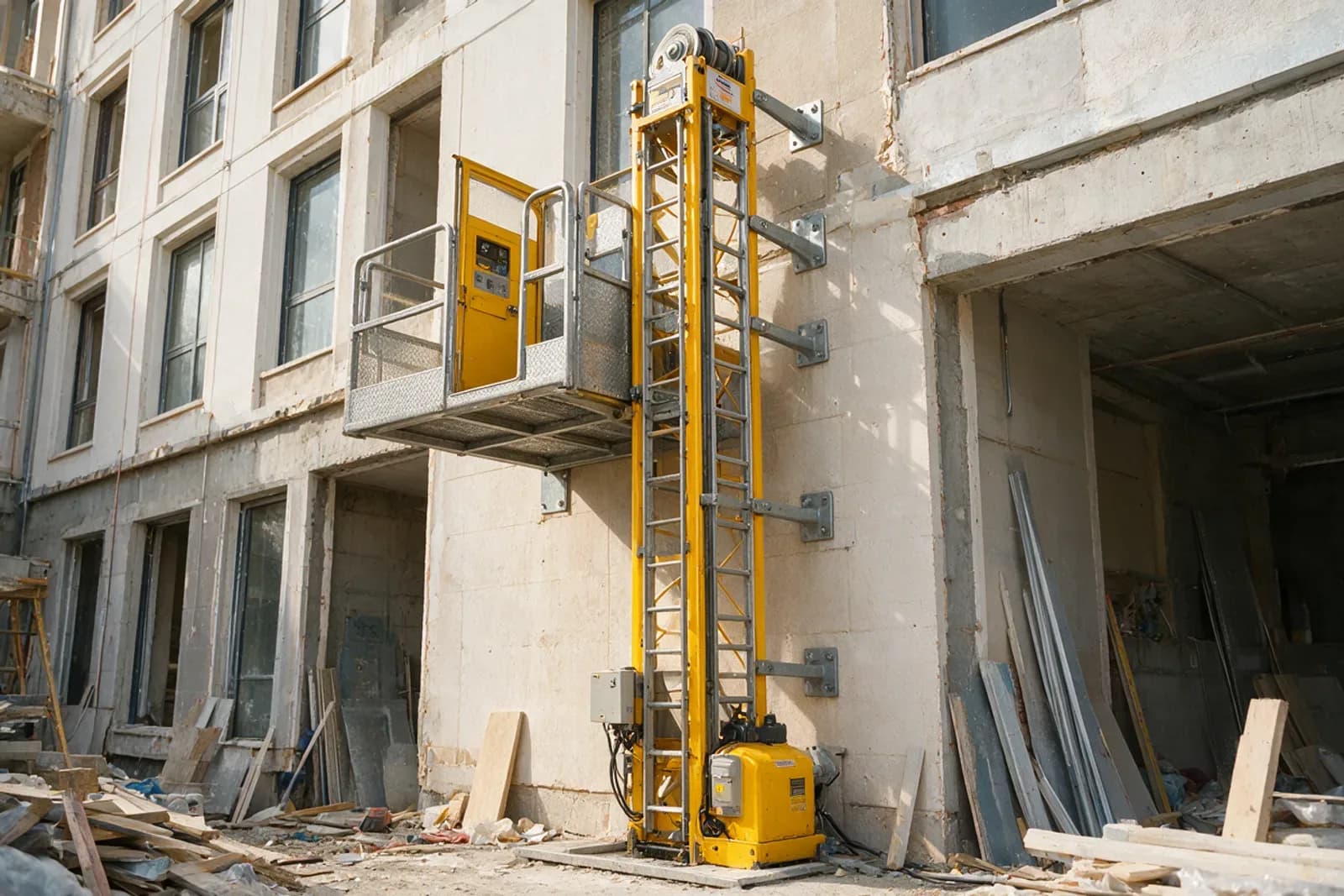 Građevinsko dizalo za materijal, 500 kg